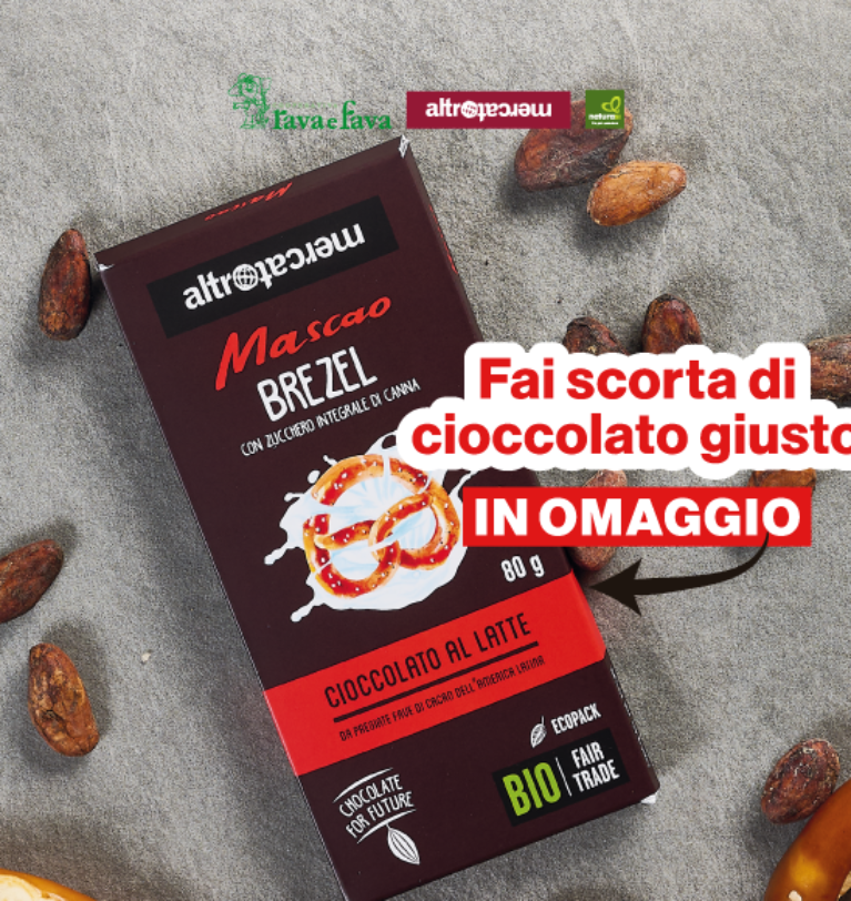 Fai scorta di cioccolato giusto