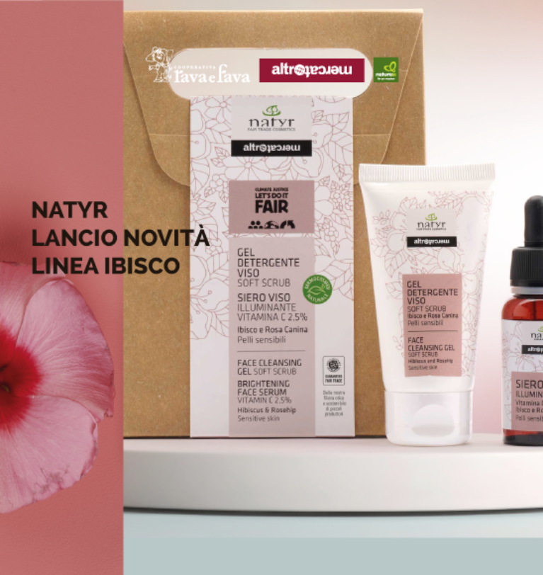 Natyr: lancio novità Linea Ibisco