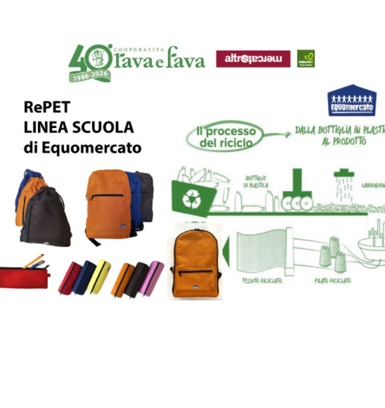 RePET: linea scuola di Equomercato